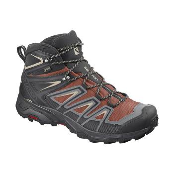 Salomon X ULTRA 3 MID GTX - Cervene Turistické Topánky Panske, S0078SK